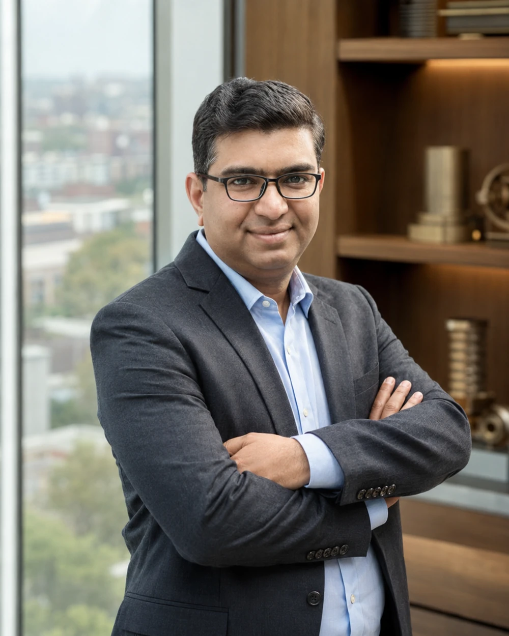 Girdhar Akbari - founder, Atcraft Innovations - brass precision components, Jamnagar, Gujarat